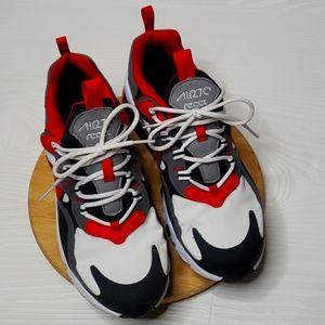 Nike 270 React Kids Sneakers Red Black White